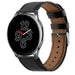 OnePlus Watch leren bandje (strak-zwart)
