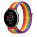 OnePlus Watch nylon band (regenboog)