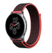 OnePlus Watch nylon band (zwart/koraal)