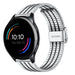 OnePlus Watch roestvrij stalen band (zilver/zwart)