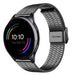 OnePlus Watch roestvrij stalen band (zwart)