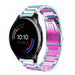 OnePlus Watch stalen band (regenboog)
