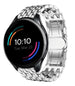 OnePlus Watch stalen draak band (zilver)