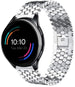 OnePlus Watch stalen vis band (zilver)