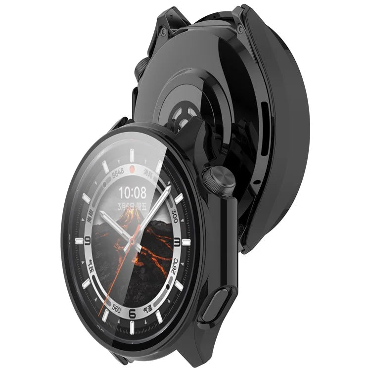 OnePlus Watch 3 PC case met glas (zwart)