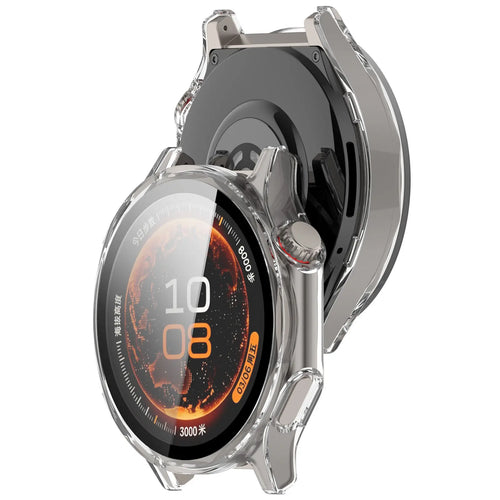 OnePlus Watch 4 (47mm) hard case met glas (transparant)