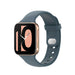Oppo Watch siliconen bandje (grijsblauw)
