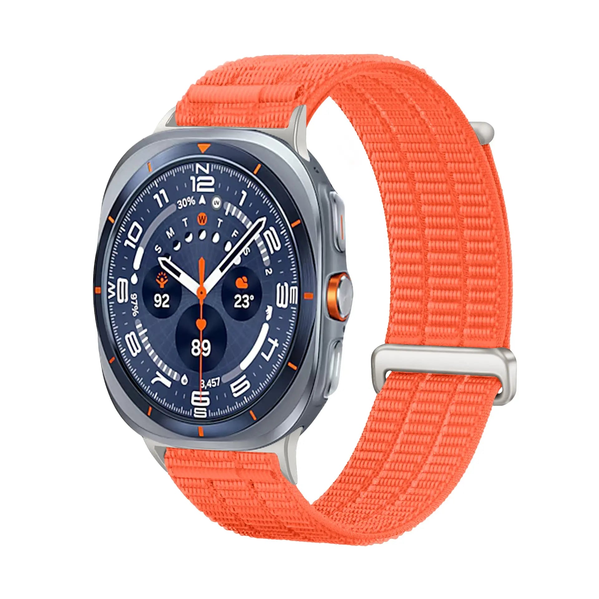 Samsung Galaxy Watch Ultra 2 nylon air band (oranje)