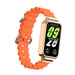 Xiaomi Smart Band 9 Active Ocean siliconen bandje (oranje)