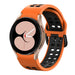 Samsung Galaxy Watch 4 40mm Squared Sport Strap (Orange/Black)