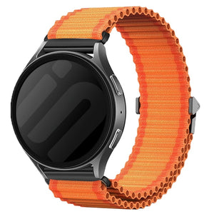 Huawei Watch 3 (Pro) outdoor nylon bandje (oranje)