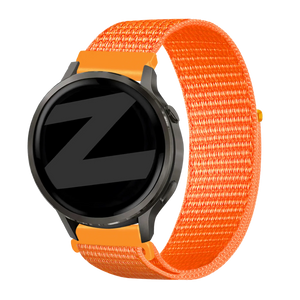 Bandz Garmin Forerunner 570 - 47mm nylon loop band (oranje)