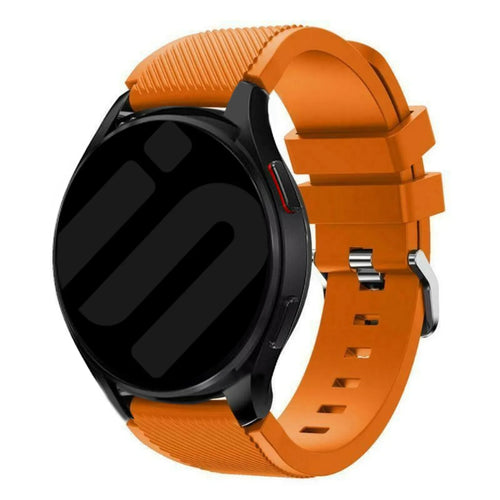 Amazfit Bip 3 (Pro) Twill Silicone Strap (Orange)