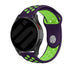 Withings Steel HR Sport sport bandje (paars/groen)