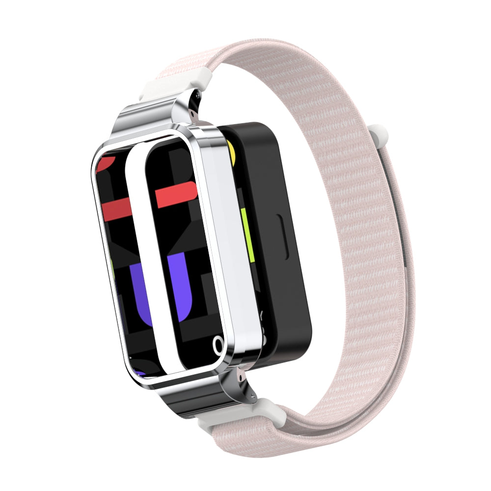 Xiaomi Smart Band 9 Active nylon bandje (lichtroze)