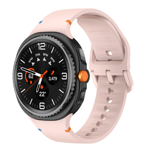 Samsung Galaxy Watch 8 - 44mm siliconen bandje (roze)