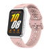 Samsung Galaxy Fit 3 siliconen bandje met patroon (roze)