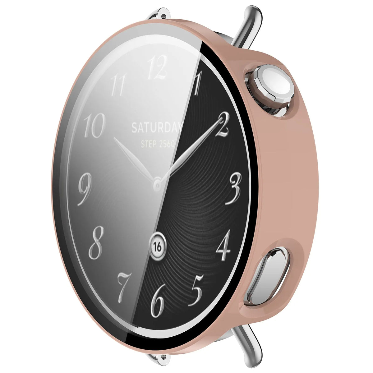 Xiaomi Watch S4 - 41mm hard case met glas (roze)