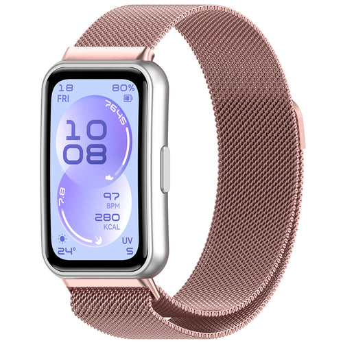 Huawei Band 11 Pro Milanese Strap (Pink)
