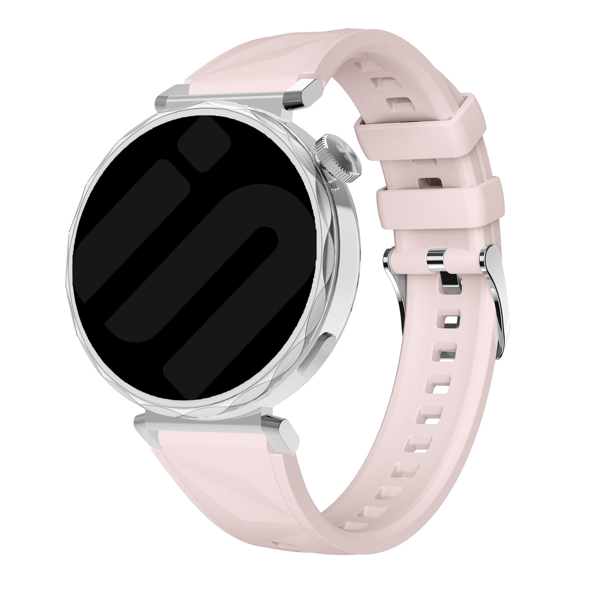 Huawei Watch 5 - 42mm premium silicone band (roze)