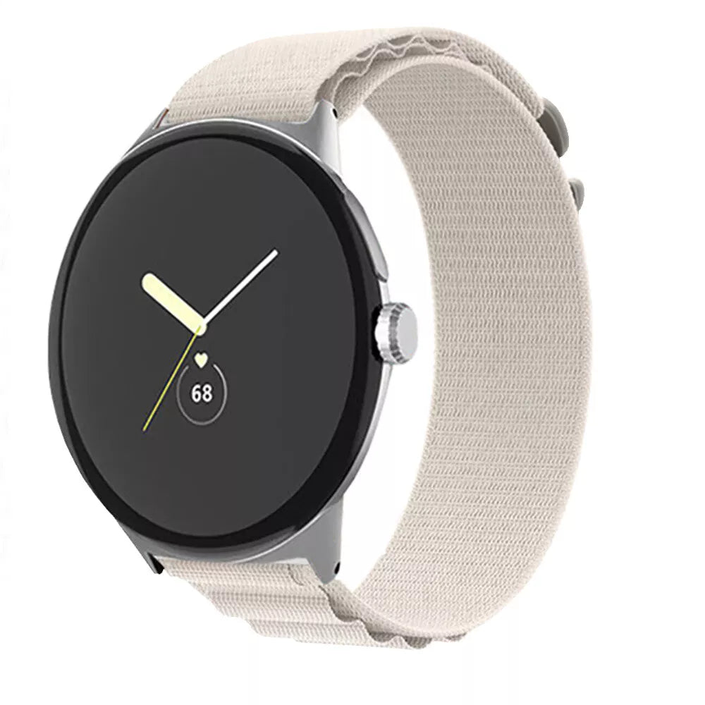 Google Pixel Watch 4 - 41mm Alpine bandje (sterrenlicht)