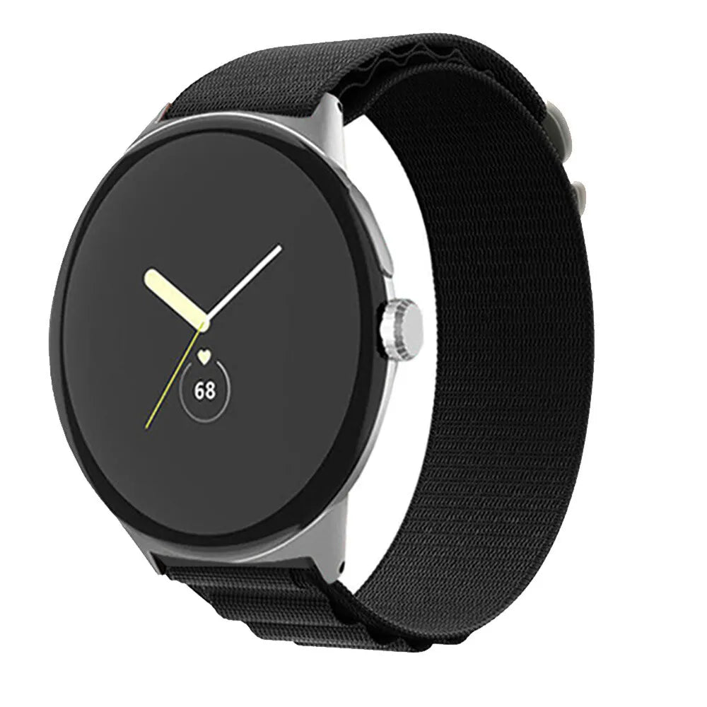 Google Pixel Watch 4 - 41mm Alpine bandje (zwart)