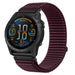 Garmin Fenix 9 - 43mm Wave Nylon Strap (Plum)