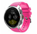 Polar Grit X twill siliconen band (knalroze)