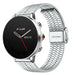 Polar Grit X roestvrij stalen band (zilver)