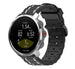 Polar Grit X sport gesp band (zwart/wit)