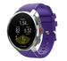 Polar Grit X twill siliconen band (paars)