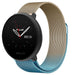 Polar Ignite 2 Milanese band (blauw/goud)