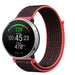 Polar Ignite nylon band (zwart/koraal)