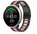 Polar Ignite stalen band (zwart/roze)