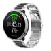 Polar Ignite stalen band (zilver/zwart)