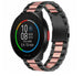 Polar Pacer stalen band (zwart/roze)