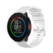 Polar Pacer luxe siliconen bandje (wit)