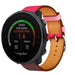 Polar Vantage M leren band (knalroze/roodbruin)