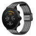 Polar Vantage M roestvrij stalen band (zwart)