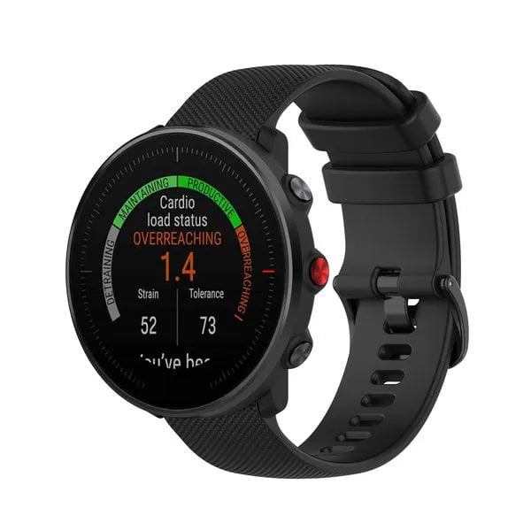 Polar Vantage M3 luxe siliconen bandje (zwart)