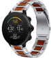 Polar Vantage M houten/stalen band (zilver)