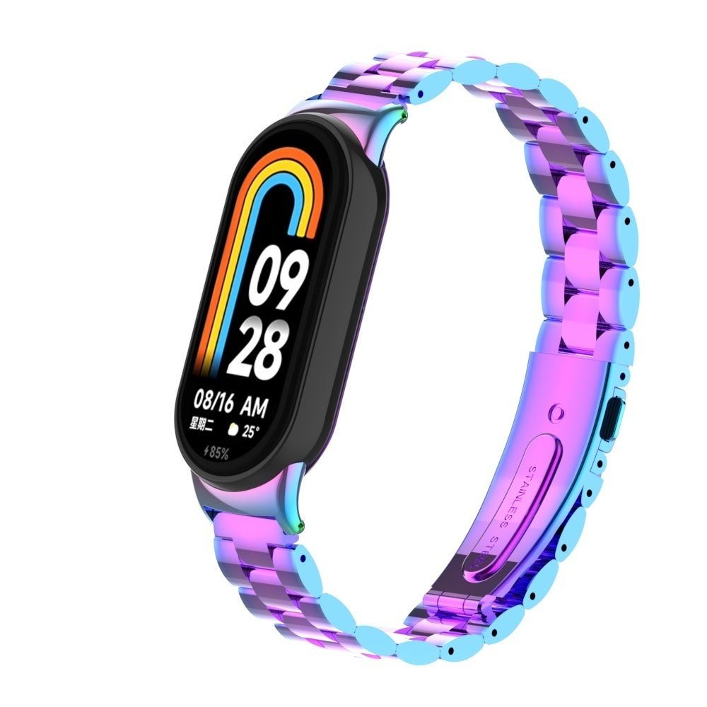 Xiaomi Smart Band 10 stalen bandje (regenboog)