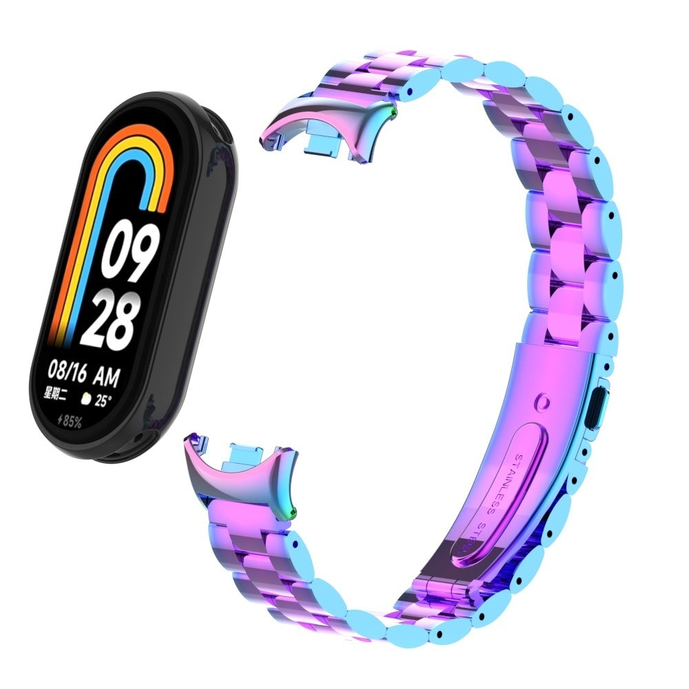 Xiaomi Smart Band 10 stalen bandje (regenboog)