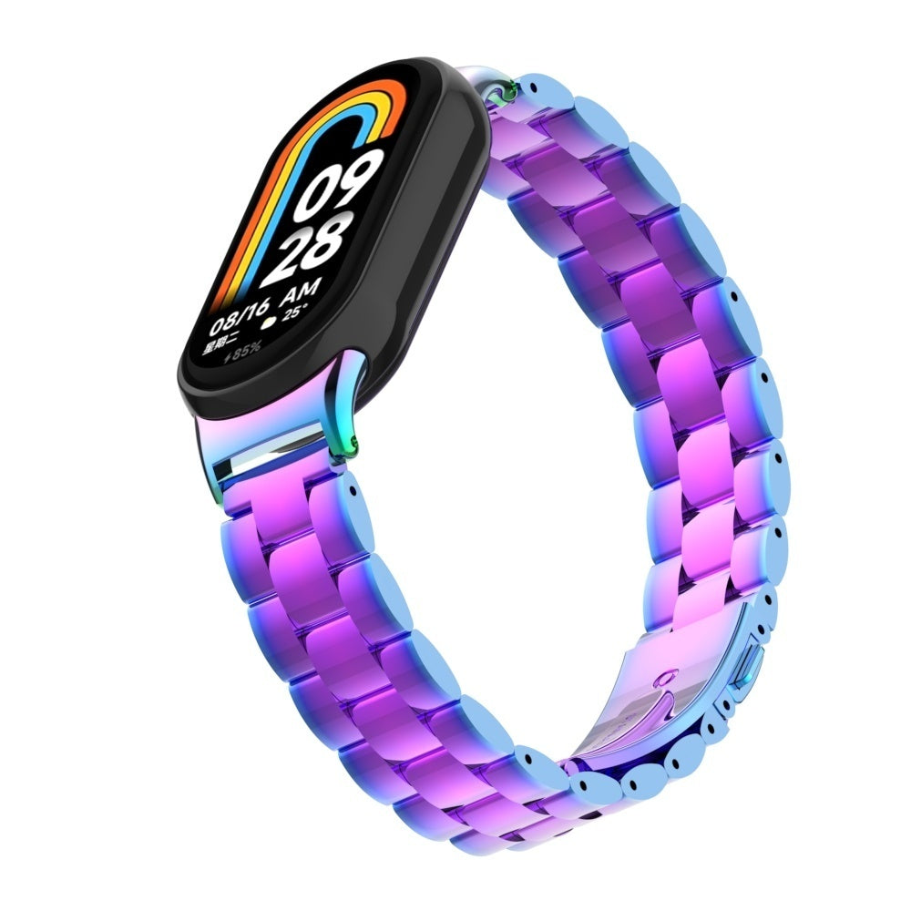 Xiaomi Smart Band 10 stalen bandje (regenboog)