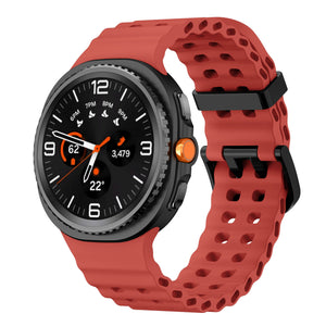 Samsung Galaxy Watch 8 - 44mm Ocean bandje (rood)