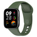 Redmi Watch 3 siliconen bandje (donkergroen)