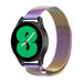 Samsung Galaxy Watch 4 - 40mm Milanese band (regenboog)
