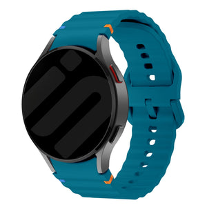 Samsung Galaxy Watch 6 Classic 43mm Wave bandje (groenblauw)