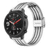 Xiaomi Amazfit GTR roestvrij stalen band (zilver/zwart)