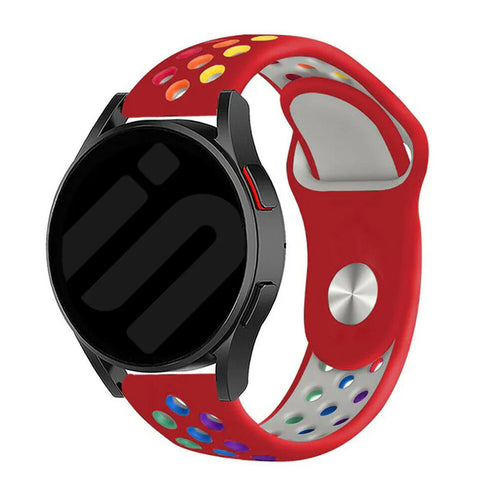 Coros Pace 2 sport bandje (rood/kleurrijk)